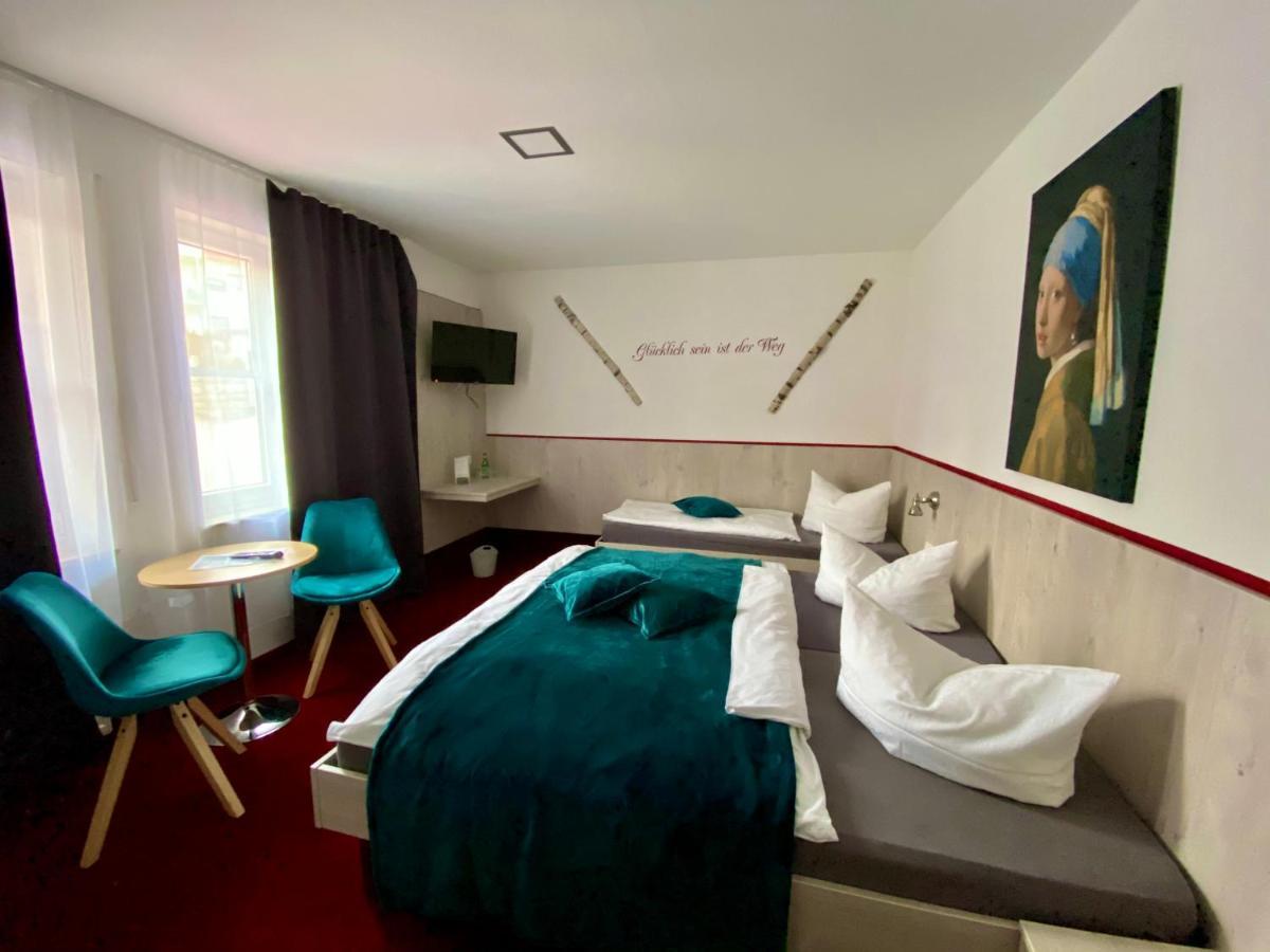 Hotel Wilder Mann Feuchtwangen Eksteriør bilde